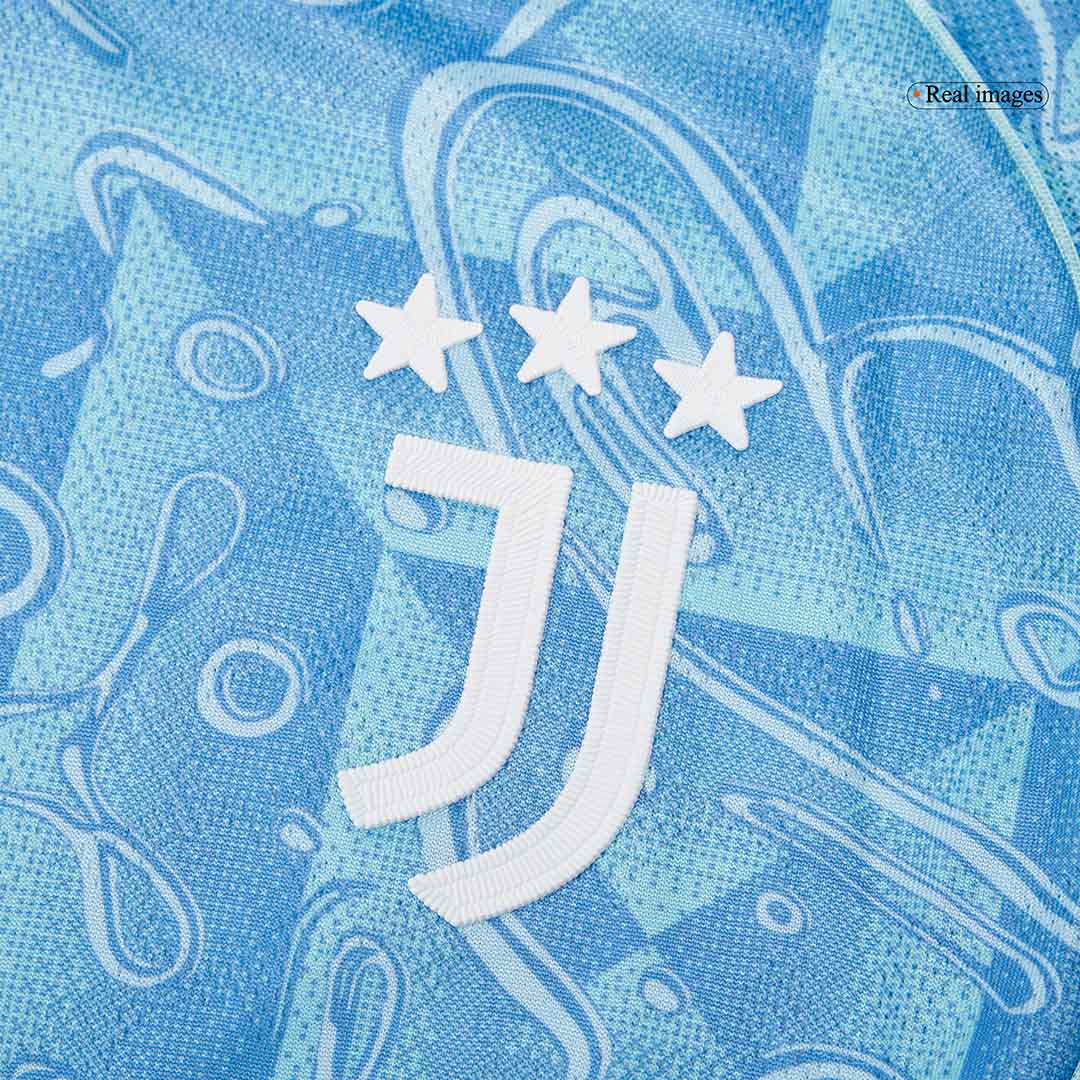 Jogador KALULU #15 Juventus Fora Futebol Camisas 2025/26 Azul