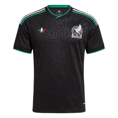 Mexico Terceira Copa do Mundo Camisa 2026 Preto - camisola de futebol para adeptos em