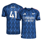 Jogador RICE #41 Arsenal Fora Futebol Camisas 2025/26 Azul