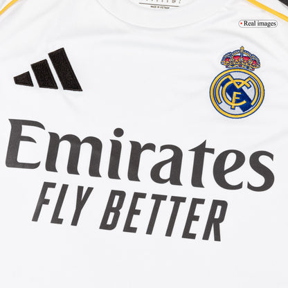 【Super Qualidade】 Real Madrid
 Casa Futebol Camisa 2025/26 Branco