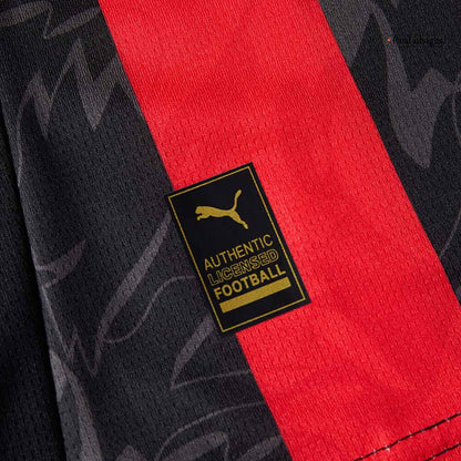 AC Milan 
Casa 
 Camisa 
Conjunto (Camisa + Calções + Meias) 
2025/26