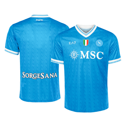 Napoli Casa Camisa 2025/26- Azul
