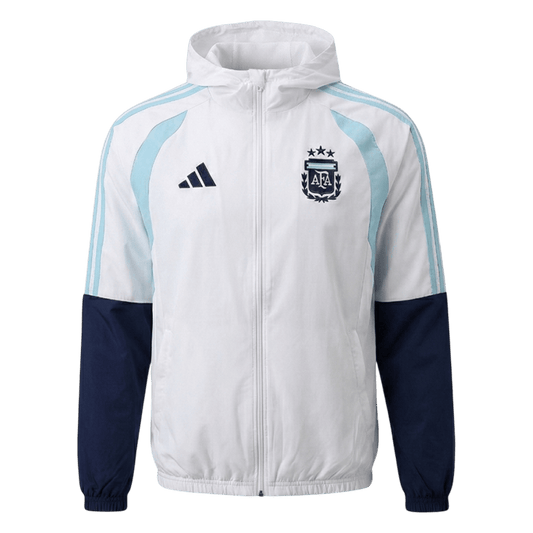 Argentina Treino Jaqueta 2026 Branco camisola de futebol