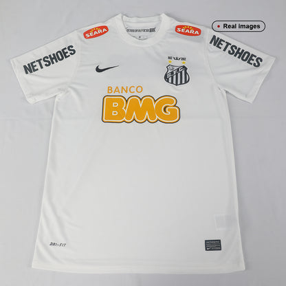 Retrô Santos FC Casa Camisa 2011/12 Branco