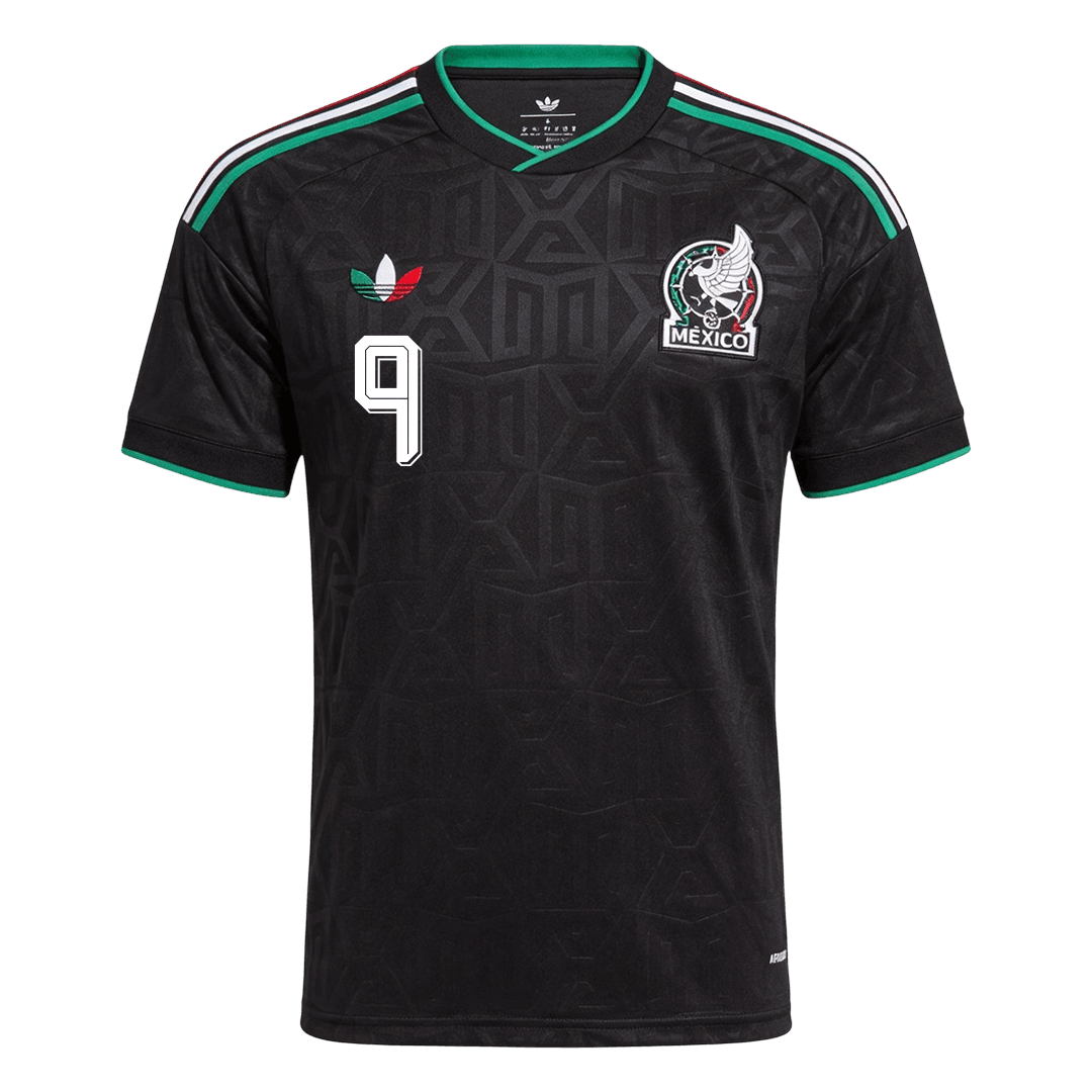 RAÚL #9 México Terceira Copa do Mundo Camisa 2026 Preto