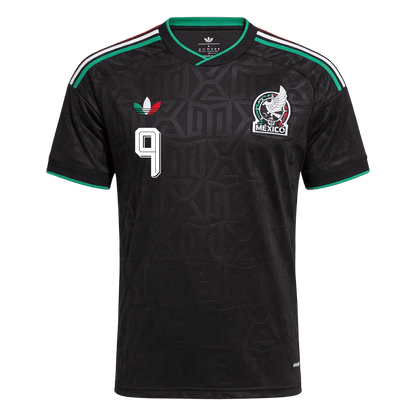 RAÚL #9 México Terceira Copa do Mundo Camisa 2026 Preto