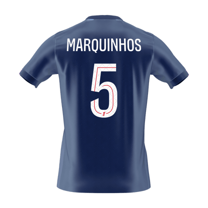 【Super Qualidade】MARQUINHOS #5 PSG
 Casa Futebol Camisa 2025/26 Marinha