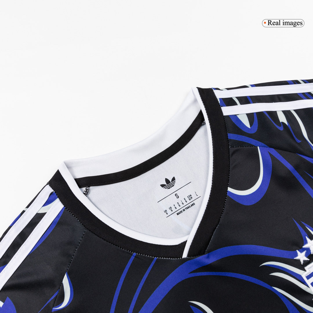 E. FERNÁNDEZ #24 Argentina Fora Copa do Mundo Camisa 2026 Preto