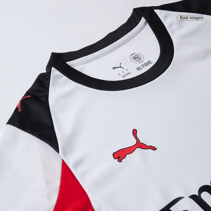 AC Milan Fora Camisa Conjunto(Camisa+Calções+Meias) 2025/26 Branco
