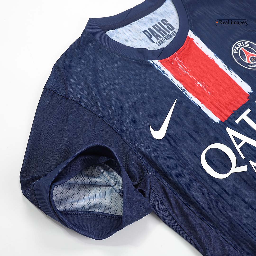 Jogador BARCOLA #29 PSG Casa Futebol Camisas Marinha