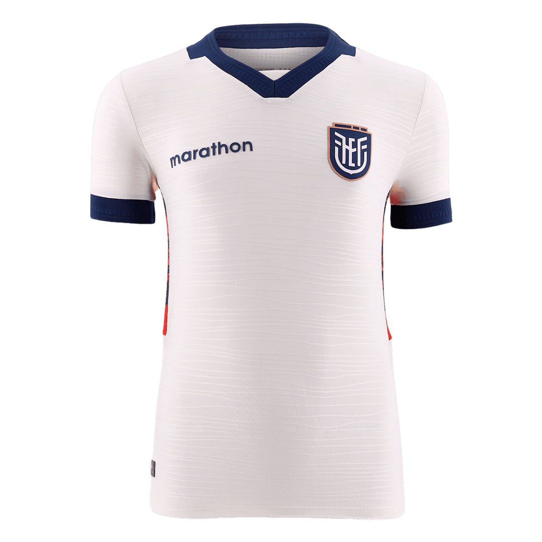 Ecuador Terceira Camisa Copa do Mundo 2026 Branco - camisola de futebol para adeptos em