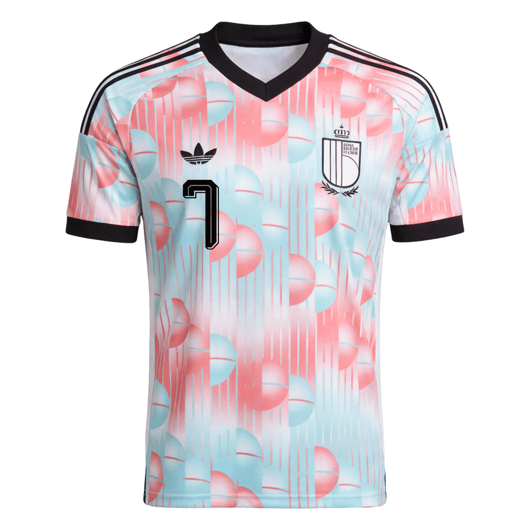 DE BRUYNE #7 Bélgica Fora Copa do Mundo Camisa 2026