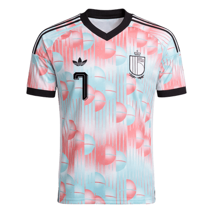 DE BRUYNE #7 Bélgica Fora Copa do Mundo Camisa 2026