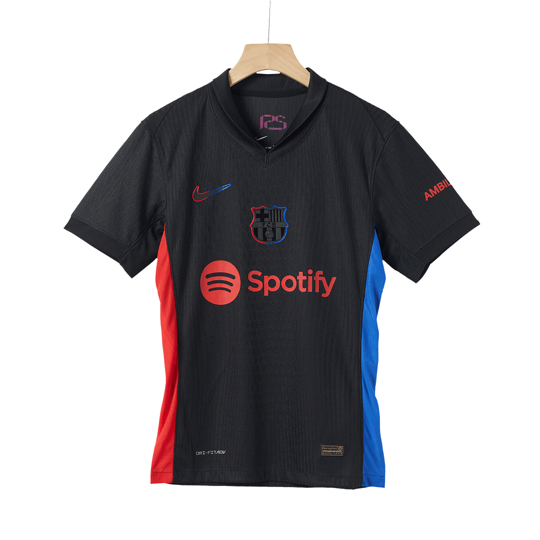 Camisola de futebol do Jogador Barcelona, camisola alternativa