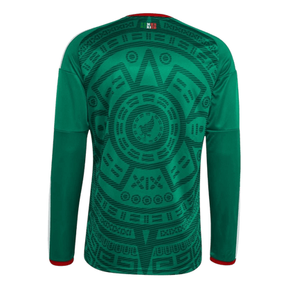 México Casa Manga comprida Camisa 2026 Verde