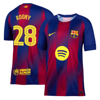 【Super Qualidade】ROONY #28 Barcelona
 Casa UCL Futebol Camisa 2025/26 camisola de futebol