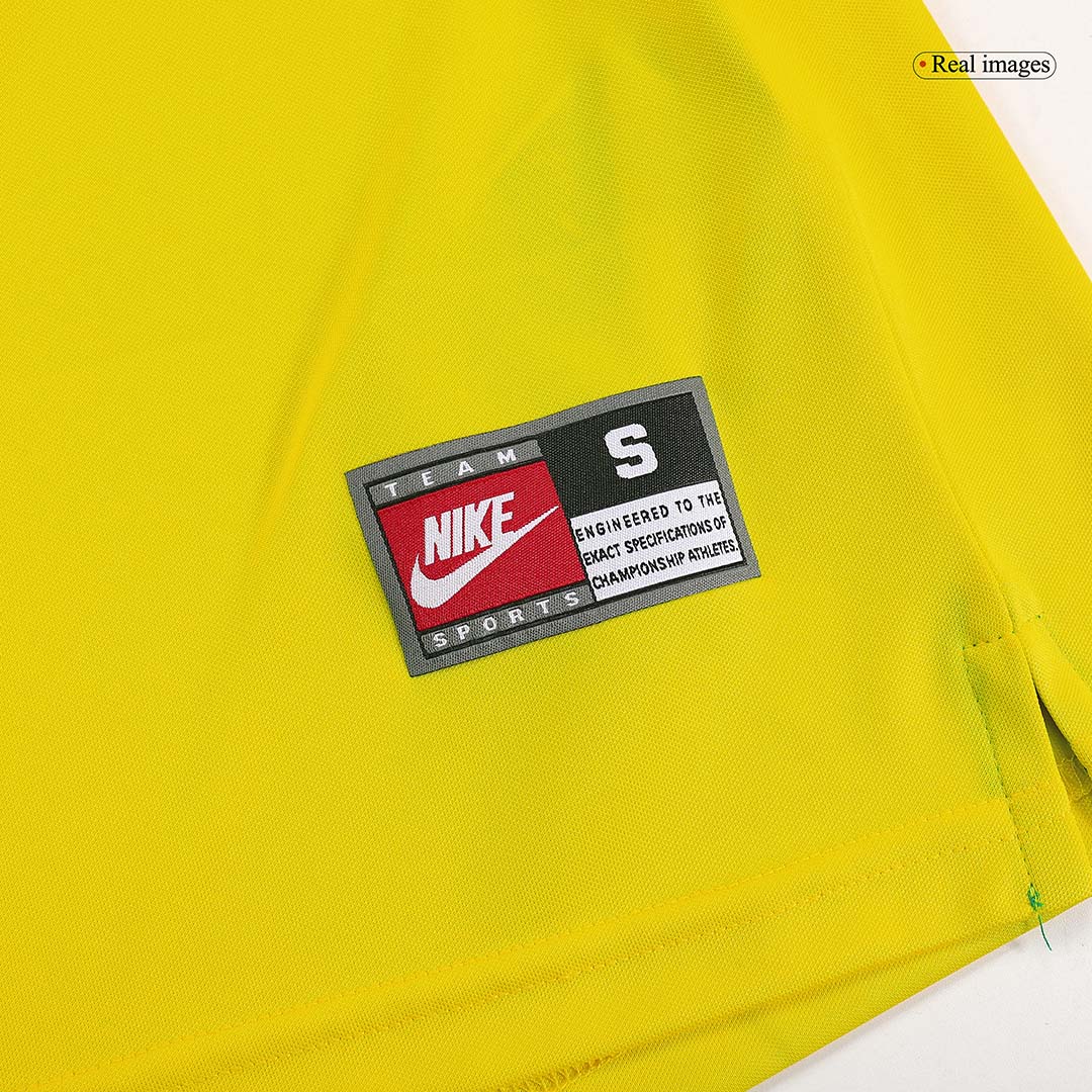 RIVALDO #10 Brasil Camisola Retro Casa 1998 - Copa do Mundo
