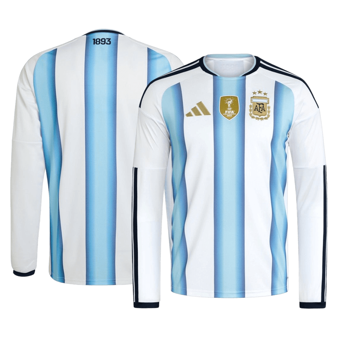 Argentina Casa Manga comprida Camisa 2026 - camisola de futebol para adeptos em Portugal