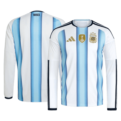 Argentina Casa Manga comprida Camisa 2026 - camisola de futebol para adeptos em Portugal