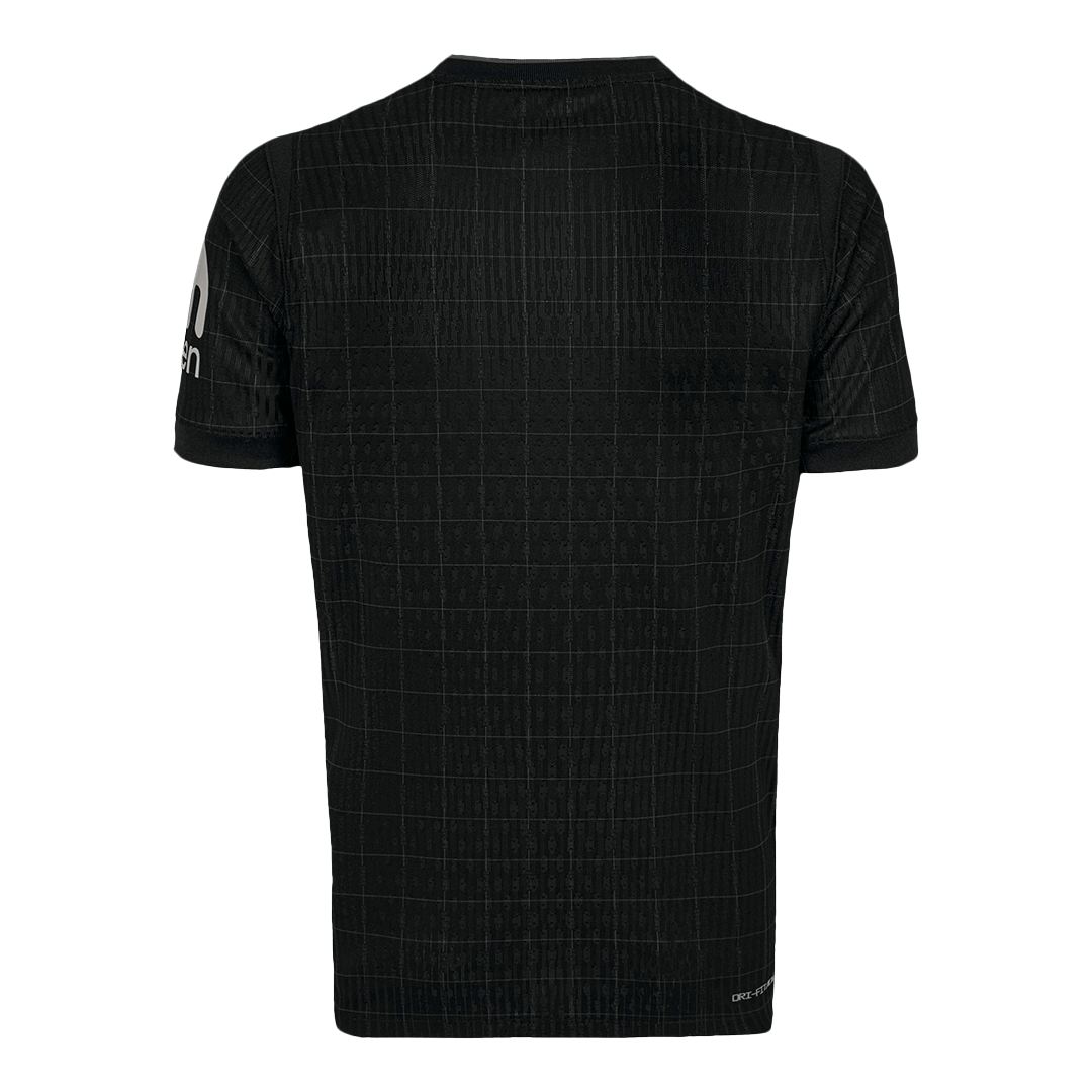 Jogador Tottenham Hotspur Fora Futebol Camisas 2025/26 Preto