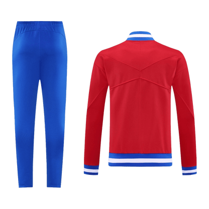 Atletico Madrid Conjunto Casaco(Blusão+Calça) Formação Blusão 2025/26 Vermelho