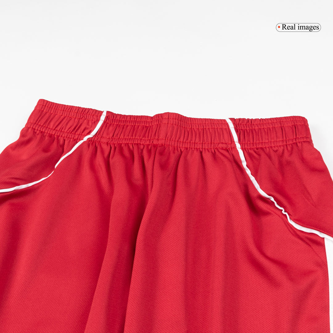 Liverpool Casa Calções 2025/26 Vermelho