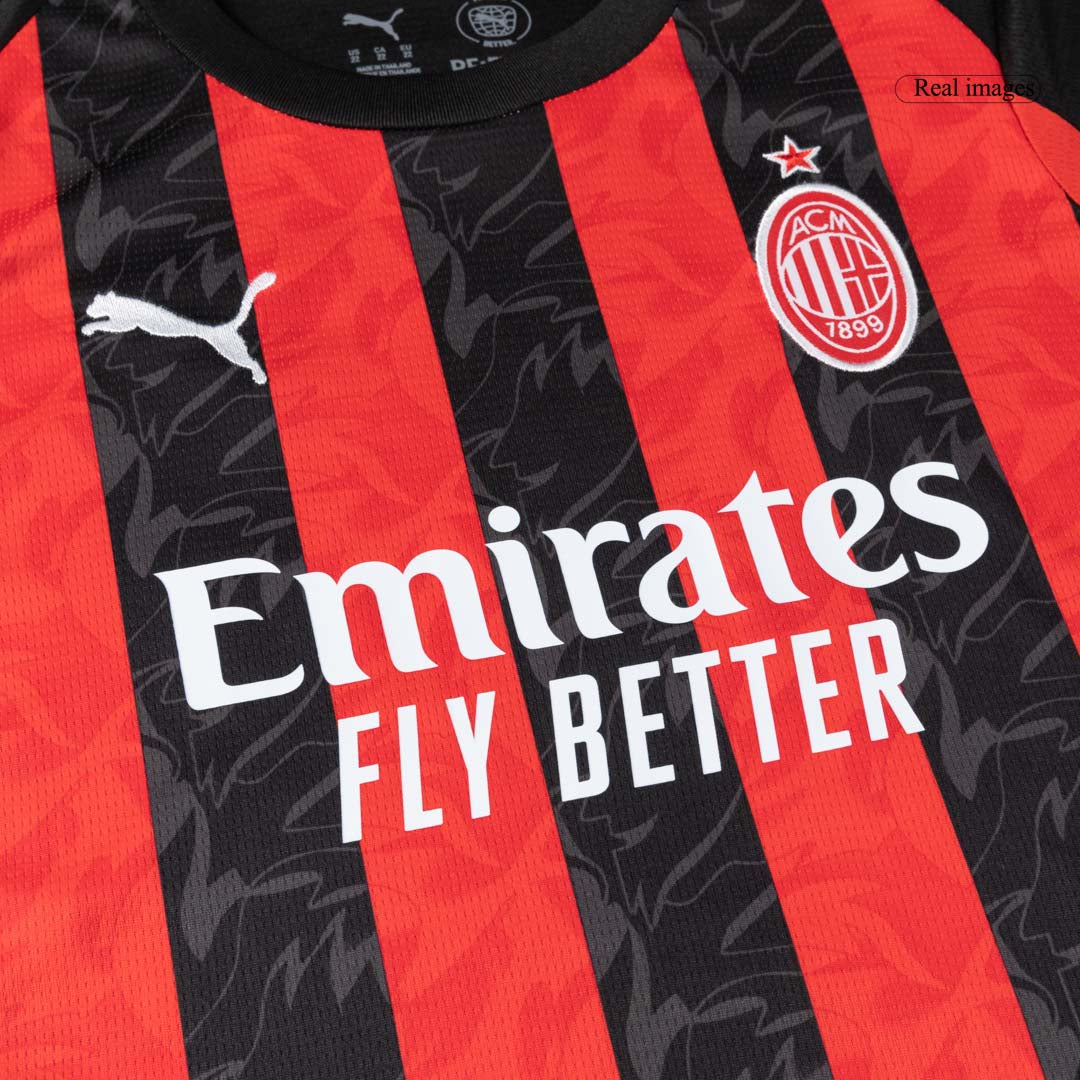AC Milan 
Casa 
Camisas Infantis 
Conjunto 2025/26