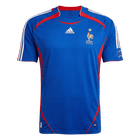 Retrô França Casa Copa do Mundo Camisa 2006 Azul