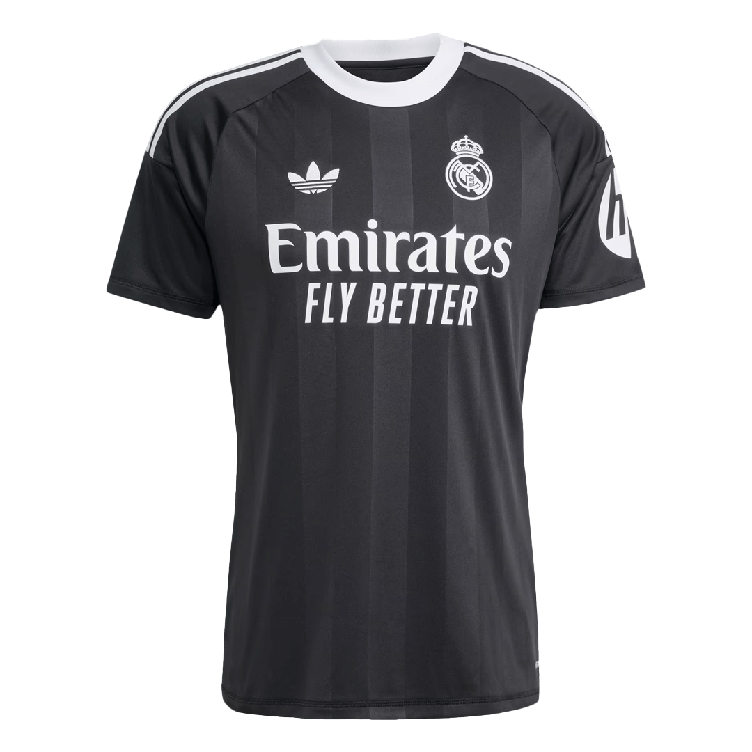 Real Madrid Camisa 2025/26- Preto camisola de futebol