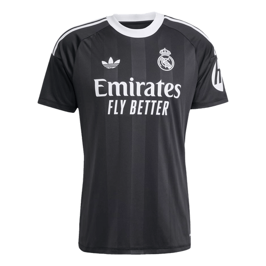 Real Madrid Camisa 2025/26- Preto camisola de futebol