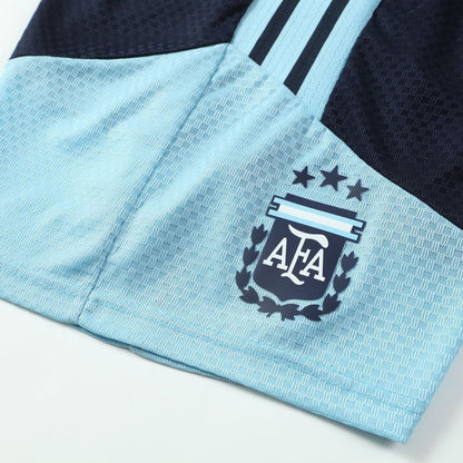 Versão Do Jogador Argentina Copa do Mundo Camisa Conjunto(Camisa+Calções) 2026