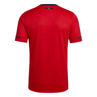 Retrô USA Fora Camisa 2011 Vermelho