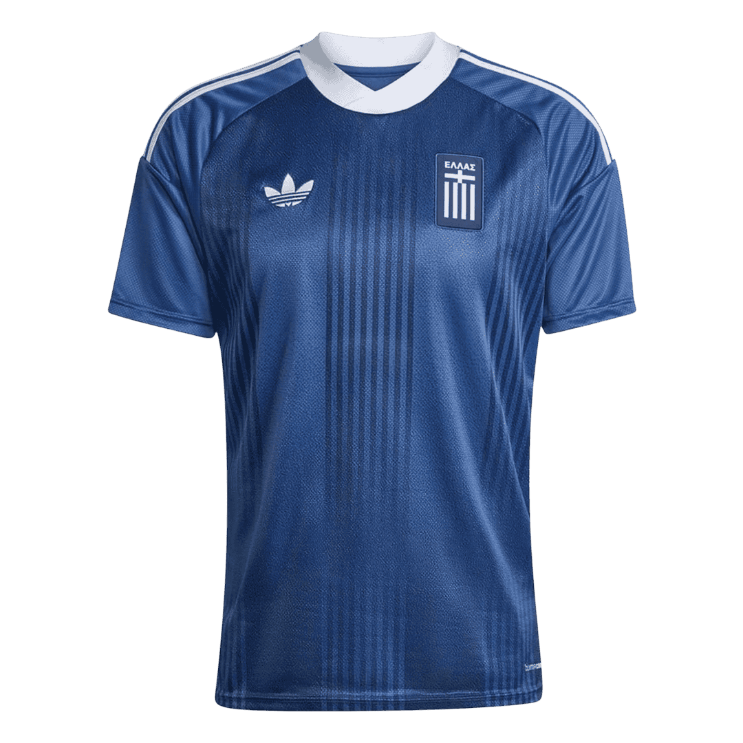 Greece Fora Camisa Copa do Mundo 2026 Azul - camisola de futebol para adeptos em