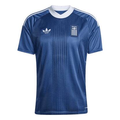 Greece Fora Camisa Copa do Mundo 2026 Azul - camisola de futebol para adeptos em