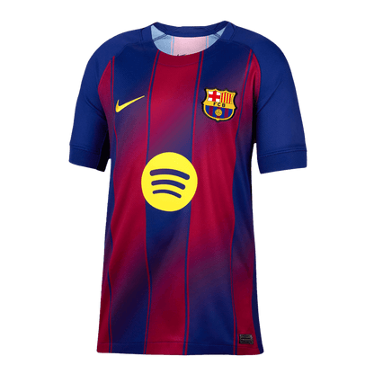 LAMINE YAMAL #10 Barcelona Casa Camisa 2025/26- Vermelho&Azul