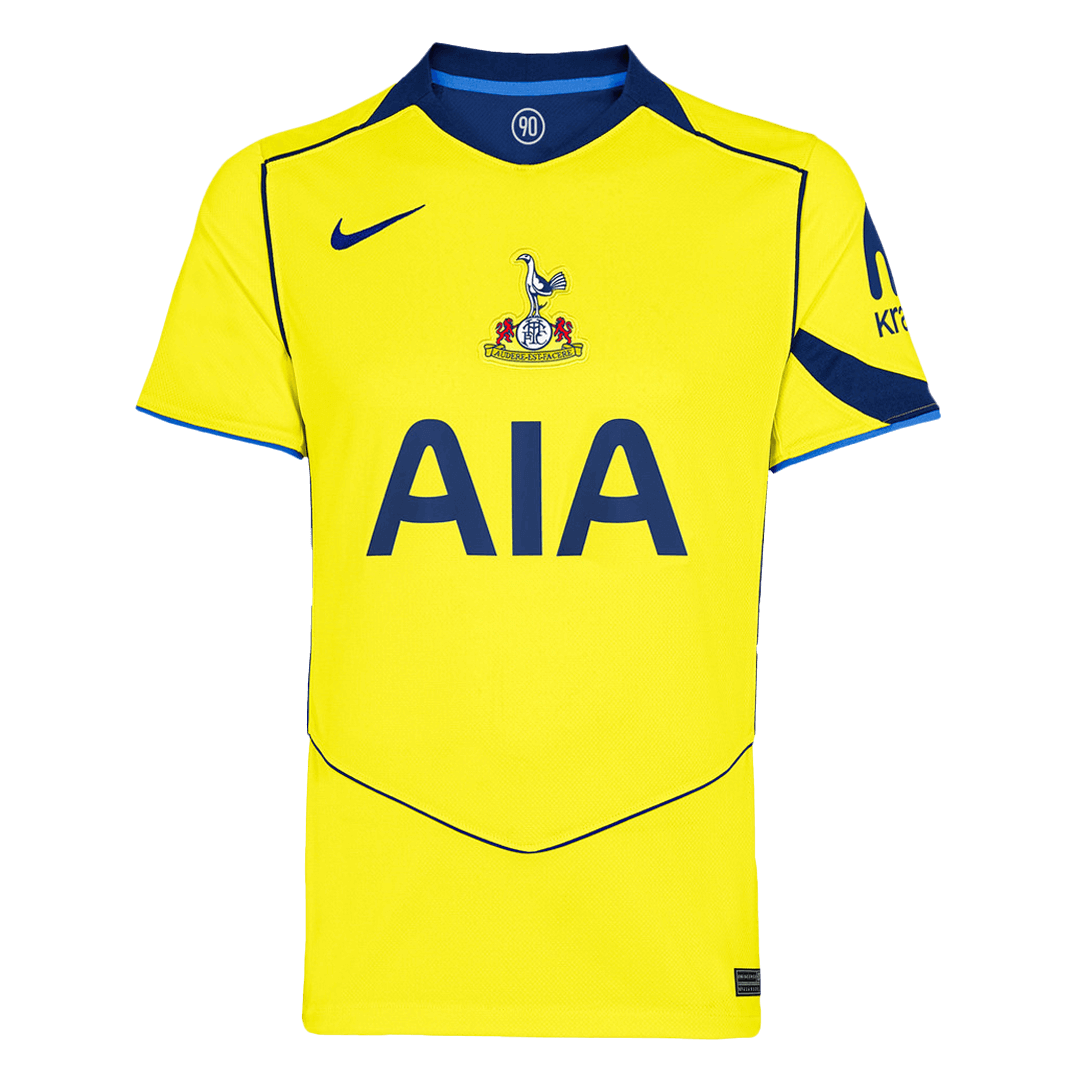 Tottenham Hotspur Terceira Camisa 2025/26 Amarelo camisola de futebol