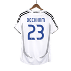 BECKHAM #23 Real Madrid Retro Casa Camisola 2006/07