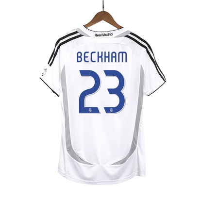 BECKHAM #23 Real Madrid Retro Jersey Home Camisola de futebol 2006/07 2025/26