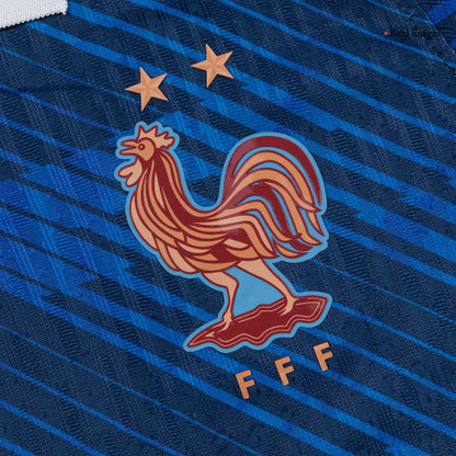 Versão do Jogador DEMBELE #7 França Casa Copa do Mundo Futebol Camisas 2026 Azul