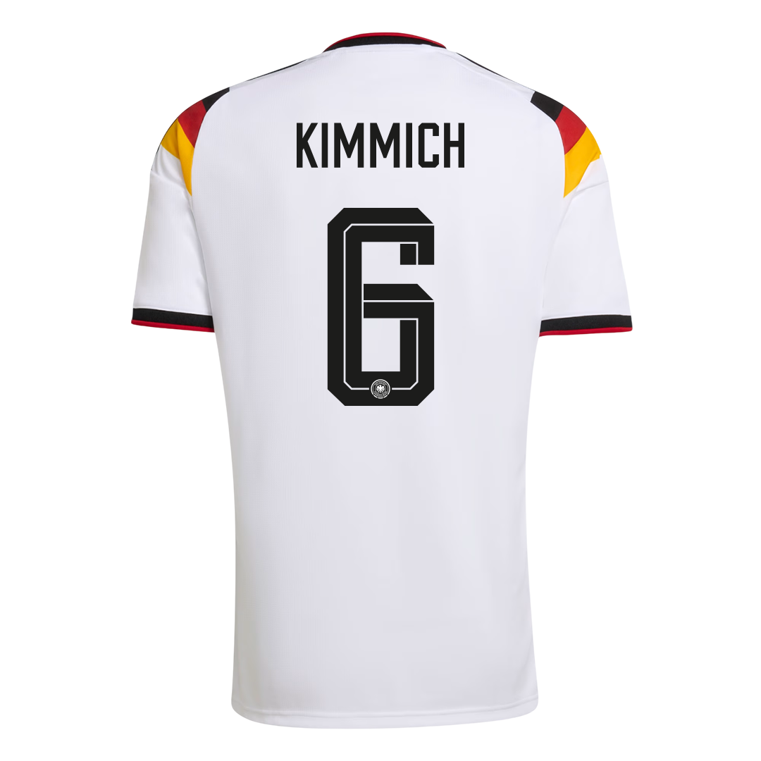 KIMMICH #6 Alemanha Casa Camisa 2026 Branco