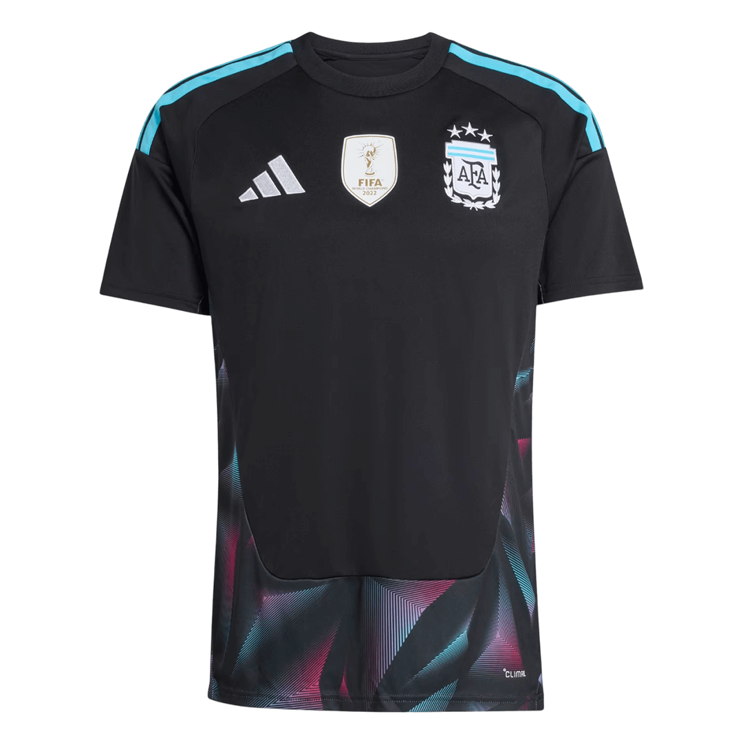 Argentina Goleiro Camisa 2026 Preto - camisola de futebol para adeptos em Portugal