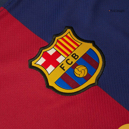 Camisola de futebol personalizada Barcelona vs Travis Scott, camisola principal