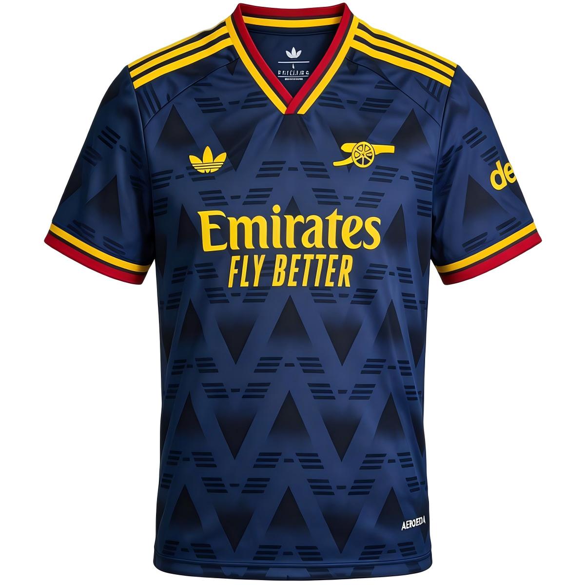 Arsenal Fora Camisa 2026/27 Azul