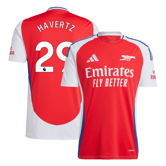 Camisa HAVERTZ #29 Arsenal Home Futebol 2024/25 camisola de futebol