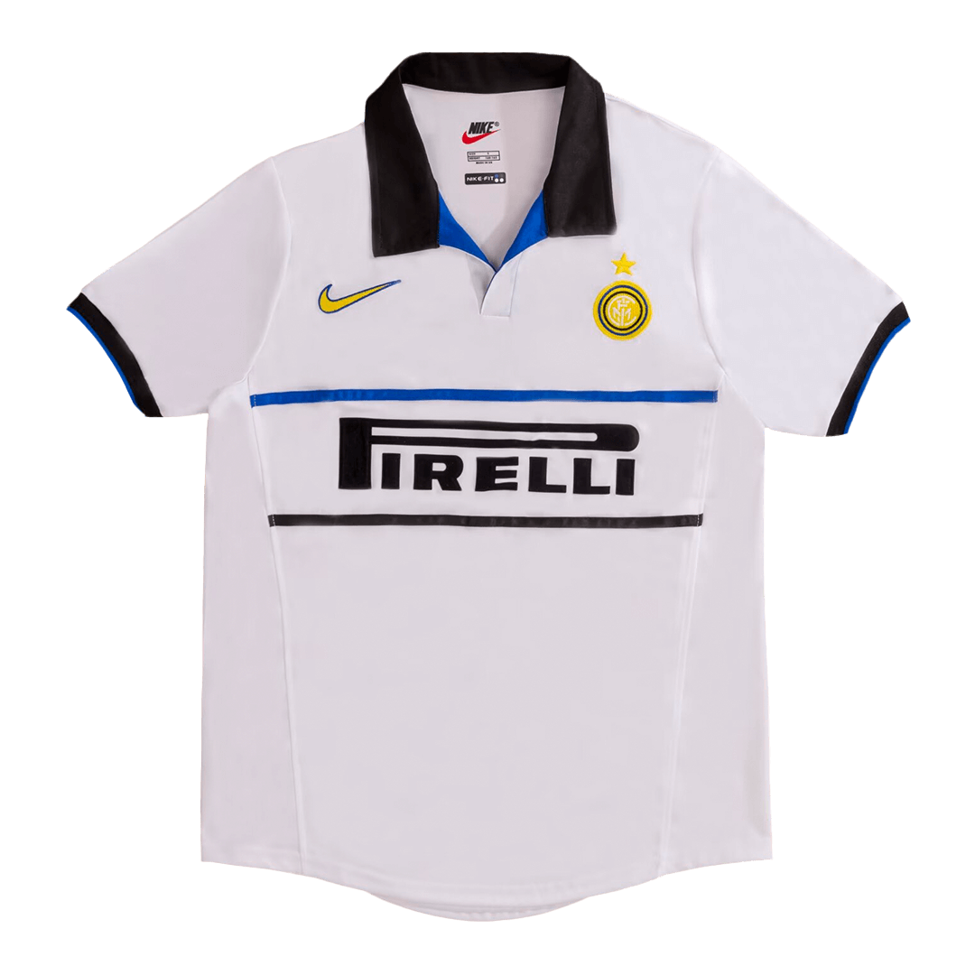 Camisola Inter Milan Retro Fora de Casa Camisola de Futebol 1998/99 2025/26