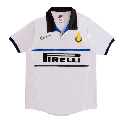Camisola Inter Milan Retro Fora de Casa Camisola de Futebol 1998/99 2025/26