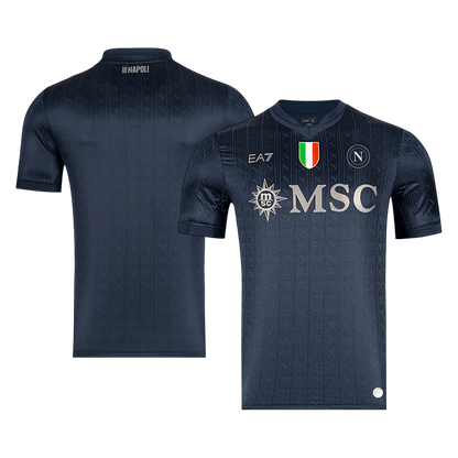 Napoli Terceira Europa Camisa 2025/26 Preto