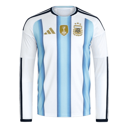 Argentina Casa Manga comprida Camisa 2026 - camisola de futebol para adeptos em Portugal
