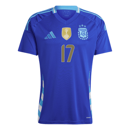 Camisola personalizada GARNACHO #17 Argentina Fora