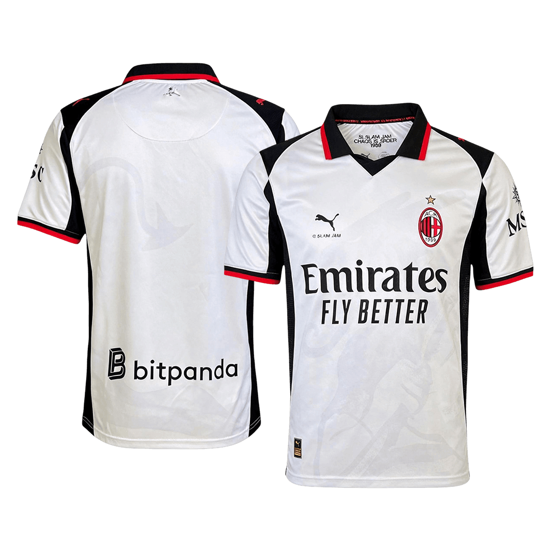 AC Milan Camisa 2025/26 Prateado
